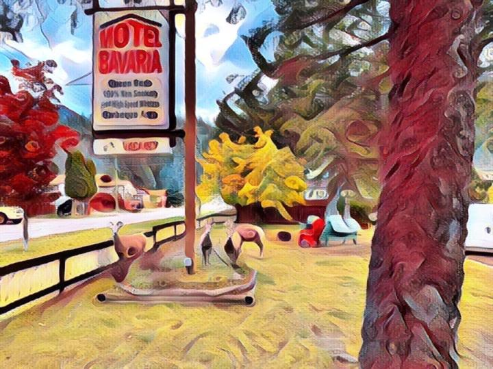 Motel Bavaria Radium Hot Springs Kültér fotó